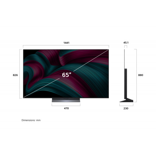 Televīzija LG OLED65C51LA OLED 65" Smart