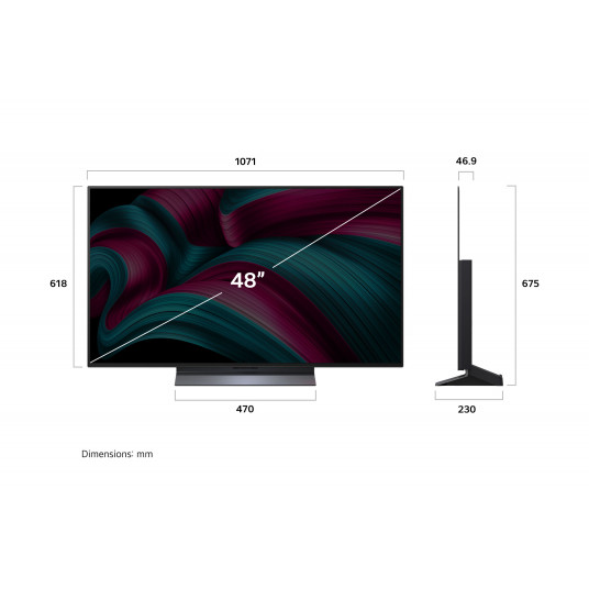Televīzija LG OLED48C51LA OLED 48" Smart