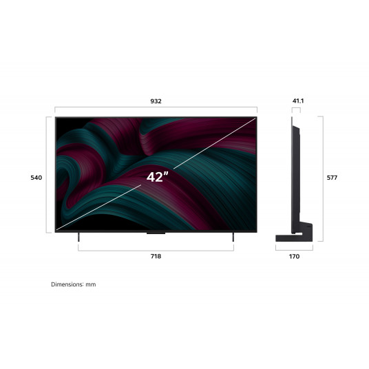 Televīzija LG OLED42C51LA OLED 42" Smart