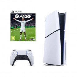 Spēļu konsole Sony Playstation 5 Slim (PS5) 1TB White + EA SPORTS FC 25 PS5 DISK