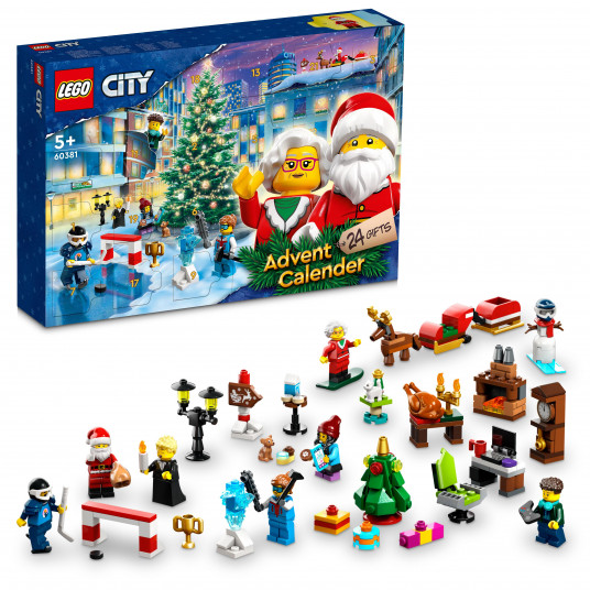 LEGO® 60381 City Adventes kalendārs 2023. gadam