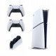Spēļu konsole Sony Playstation 5 Slim Digital Edition (PS5) 1TB White + papildus pults Sony DualSense PS5 + Uzlādes stacija Sony DualSense PS5