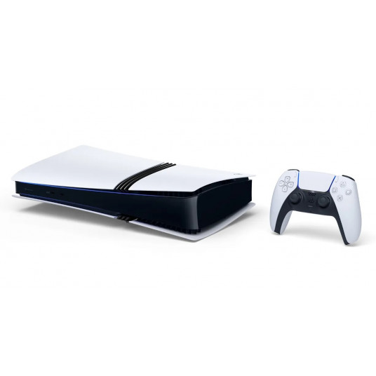 Spēļu konsole Sony Playstation 5 Pro (PS5 PRO) 2TB White + papildus pults Sony DualSense PS5
