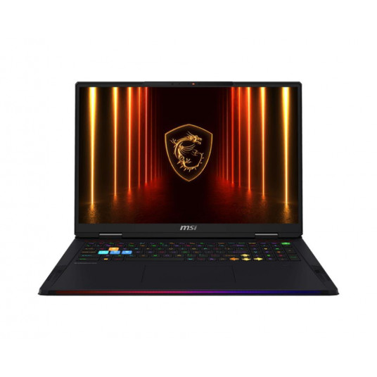 Klēpjdators MSI Raider 18 HX AI A2XWJG, 18 4K, Intel Core Ultra 9, RAM 64GB, 4TB SSD, NVIDIA GeForce RTX 5090, Windows 11 Home, Black RDR18HXAIA2XWJG-232NL