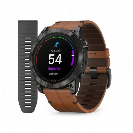 "Garmin Epix Pro Gen 2 51 mm safīra pelēks ar oglekļa pārklājumu