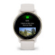 Garmin Vivoactive 5 3,05 cm (1,2") AMOLED digitālais 390 x 390 pikseļu skārienekrāns Balts Wi-Fi GPS (satelīts)