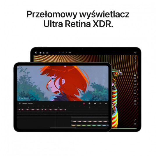 Apple iPad Pro 5G Apple M TD-LTE un FDD-LTE 256 GB 33 cm (13") 8 GB Wi-Fi 6E (802.11ax) iPadOS 17 Melns