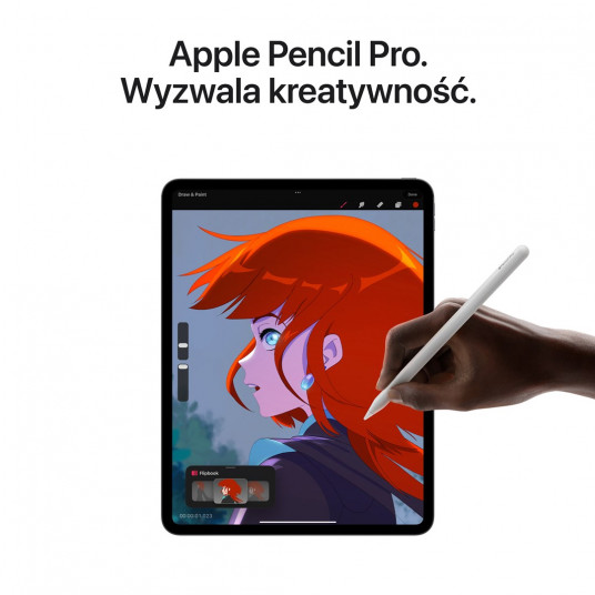 Apple iPad Pro 5G Apple M TD-LTE un FDD-LTE 256 GB 33 cm (13") 8 GB Wi-Fi 6E (802.11ax) iPadOS 17 Melns