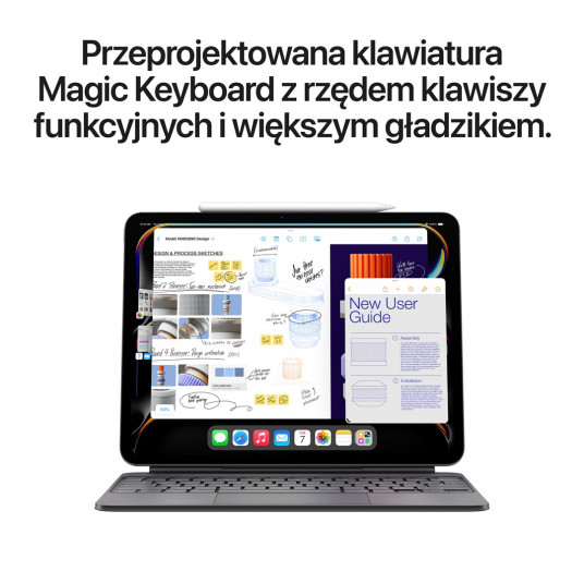 Apple iPad Pro 5G Apple M TD-LTE un FDD-LTE 256 GB 33 cm (13") 8 GB Wi-Fi 6E (802.11ax) iPadOS 17 Melns