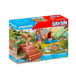 Zestaw upominkowy City Life 70676 Treserka psów