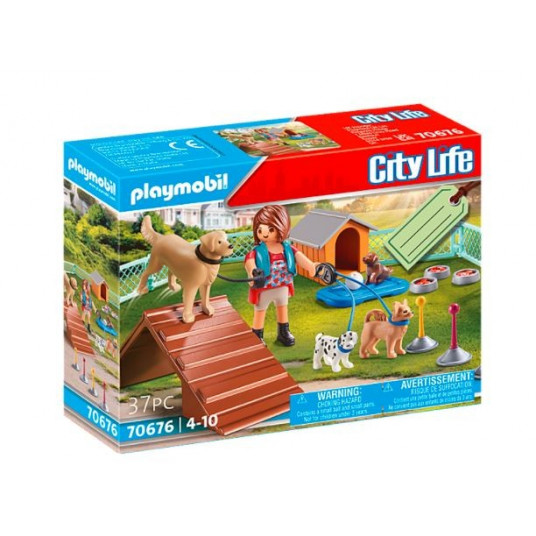 Zestaw upominkowy City Life 70676 Treserka psów