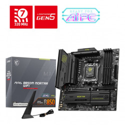 MSI MAG B850M MORTAR WIFI pamatplate AMD B850 AM5 micro ATX slots