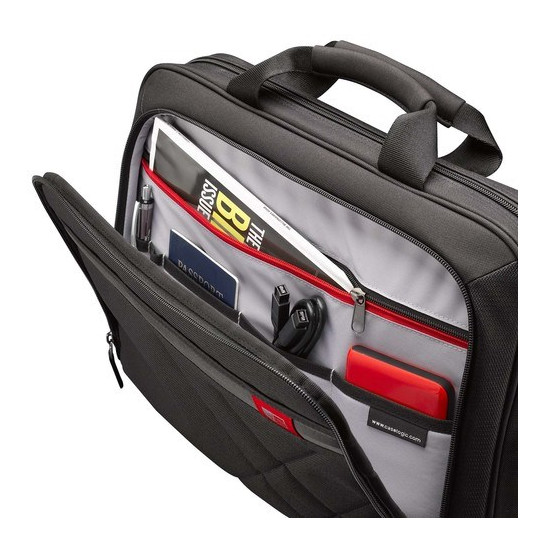 Case Logic DLC-115 melns 39,6 cm (15,6 collas) kurjera soma, melna
