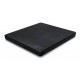 Hitachi-LG plāns pārnēsājamais DVD rakstītājs optiskais diskdzinis DVD±RW melns