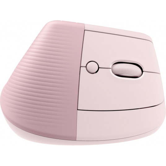 Logitech Lift Vertical Ergonomic Mouse (Pink)