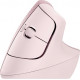 Logitech Lift Vertical Ergonomic Mouse (Pink)