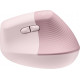 Logitech Lift Vertical Ergonomic Mouse (Pink)