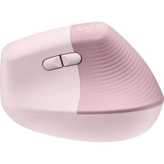 Logitech Lift Vertical Ergonomic Mouse (Pink)