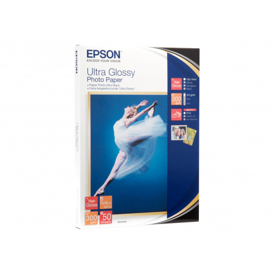 Īpaši spīdīgs fotopapīrs | 300 g/m² | 13 x 18 cm | Fotopapīrs