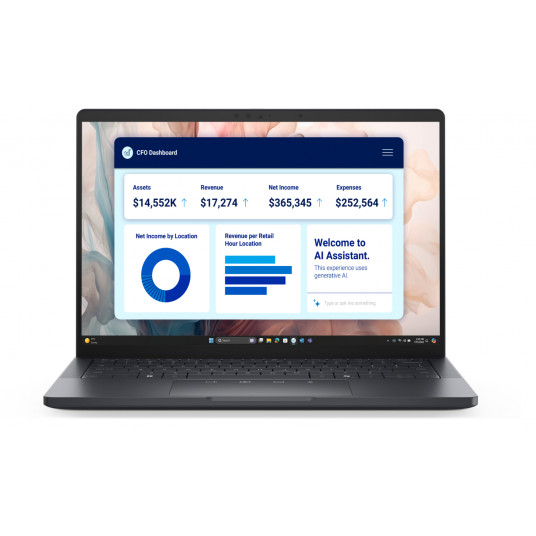 Dell Pro 13 Premium AG Ultra 7 268V/32GB/1TB/Intel Arc Integrated/Win11 Pro/Estonian Backlit kbd/FP/Touch/3Y Basic OnSite Warranty