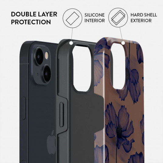 Vāciņš Burga iPhone 13 Velvet Night Tough