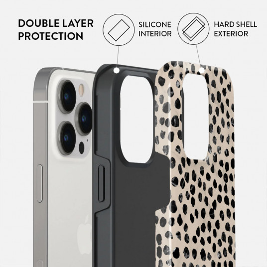 Vāciņš Burga iPhone 14 Pro Max Almond Latte Tough