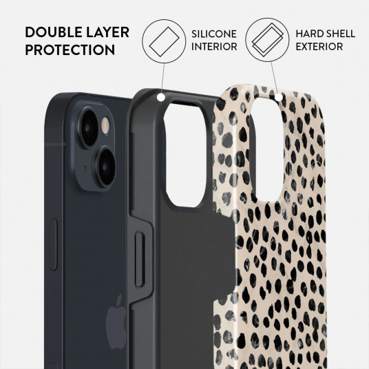 Vāciņš Burga iPhone 13 Almond Latte Tough