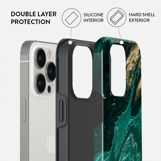 Vāciņš Burga iPhone 14 Pro Max Emerald Pool Tough