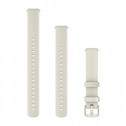 Lily 2 Bands (14 mm), Bone Silicone, Lunar Gold Hardware