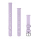 Lily 2 Bands (14 mm), Jasmine silicone, silver hardware