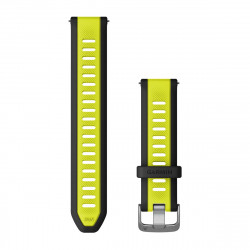 Quick Release Bands (20 mm), Amp yellow silicone/Black