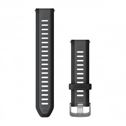 Quick Release Bands (20 mm), Black/Slate grey