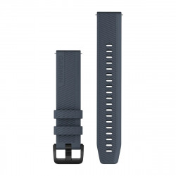 Quick Release Bands (20 mm), Granite blue, black hardware