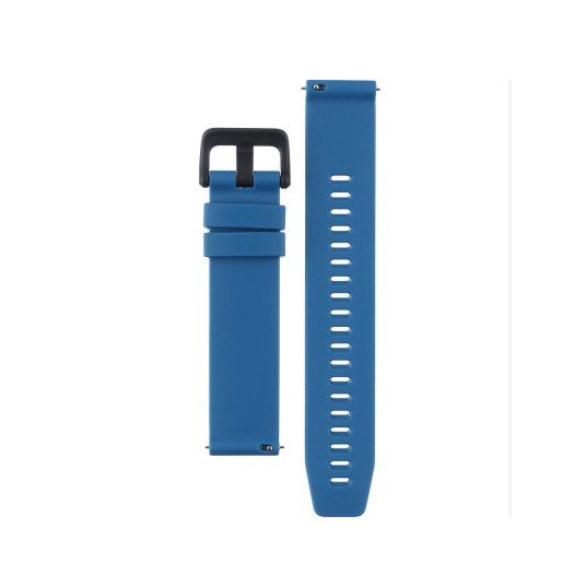 Quick Release Bands (20 mm), Tidal blue, black hardware