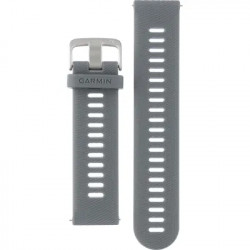 Quick Release Bands (22 mm), Grey, silver hardware
