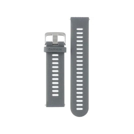 Quick Release Bands (22 mm), Grey, silver hardware