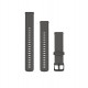 Quick Release Bands, Pebble Grey, slate hardware