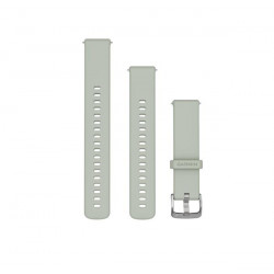 Quick Release Bands, Sage grey, silver hardware