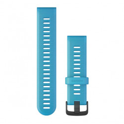 Forerunner Watch Bands (22 mm), Blue with Slate Hardware