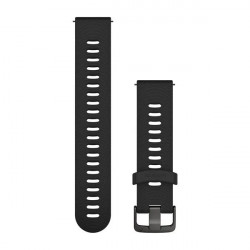 Quick Release Bands (20 mm), Black, slate hardware