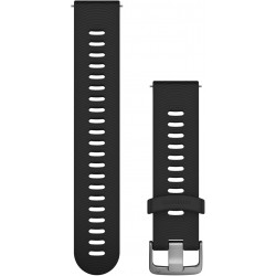 Quick Release Bands (20 mm), Black, stainless hardware