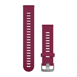 Quick Release Bands (20 mm), Cerise, stainless hardware