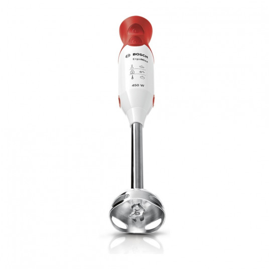 Bosch MSM64110 blenderis Iegremdējamais mikseris 450 W Sarkans, Balts