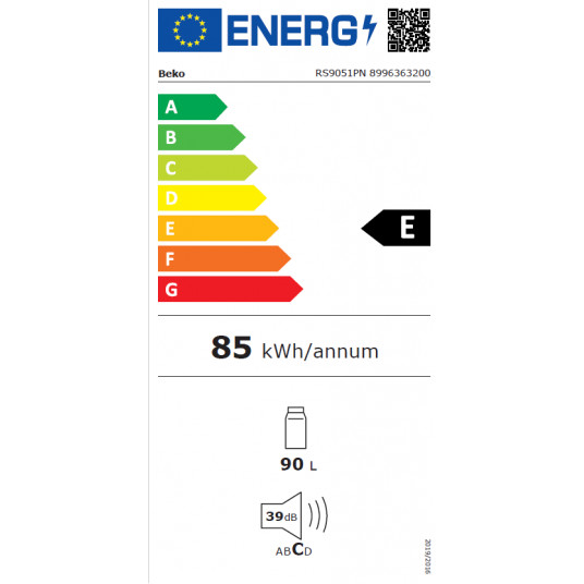 Ledusskapis BEKO RS9051PN