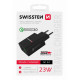 Swissten Premium Travel Charger 2x USB / QC3.0 23W Black