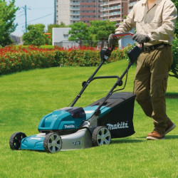 Makita DLM460Z zāles pļāvējs Battery Black, Blue