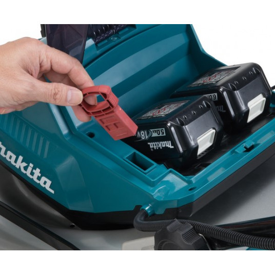 Makita DLM460Z zāles pļāvējs Battery Black, Blue