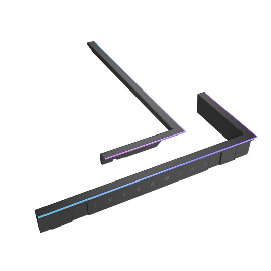 ASUS TUF GAMING GT502 Horizon ARGB apgaismojuma komplekts Black Midi Tower RGB apgaismojuma uzlabošanas komplekts
