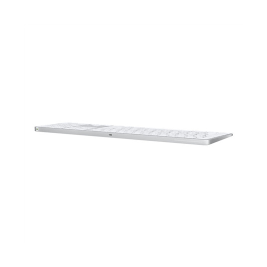 Tastatūra Magic Keyboard with Touch ID and Numeric Keypad for Mac models with Apple silicon Russian White Keys MXK73RS/A