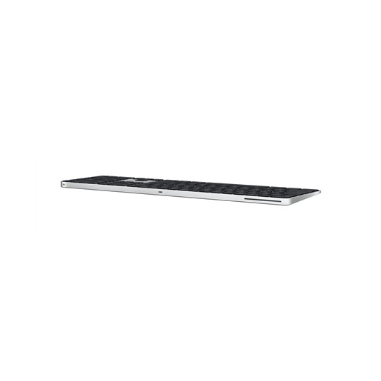 Tastatūra Magic Keyboard with Touch ID and Numeric Keypad for Mac models with Apple silicon Ukrainian Black Keys MXK83UA/A